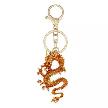 Брелок дракон в китайском стиле, длинный дракон, симпатичные подвески, кулон, сумка, автомобильный брелок, цепочка для свадебной вечеринки, креативный подарок