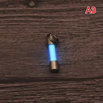 Брелок Embrite™ из титана и нержавеющей стали, светящийся в темноте, аксессуары Tec