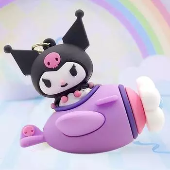 Брелок-фигурка персонажа Mini Market Sanrio, самолет-Куроми, 1 шт., популярный персонаж в Корее
