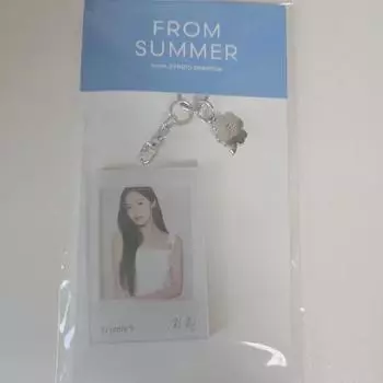 Брелок Fromis9 с фотовыставкой Пак Джи Вон