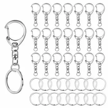 Брелок Фурнитура Ремешок Части Брелока Брелок Баклажан Вращающийся Крючок Плоский Брелок Включен Товары Для Рукоделия Аксессуары Ручной Работы Материалы Ручной Работы Сделай Сам