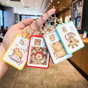 Брелок-головоломка с капибарой, мультяшная капибара, кулон, игрушка, креативный брелок-пазл с капибарой, пара Style K