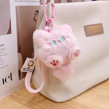 Брелок и подвеска на рюкзак в виде куклы-кошки Girly