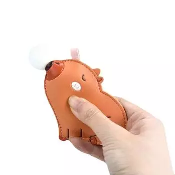 Брелок-игрушка «Панда» с изображением капибары, мультяшного животного, брелок-подвеска с пузырьками, сумка для ключей panda