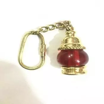 Брелок из латуни с фонариком, держатель для ключей с морским фонарем, брелок для ключей, подарок на Рождество, подарок на Рождество