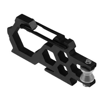 Брелок из нержавеющей стали для кемпинга и пешего туризма, многофункциональный карабин с шкивом и открывашкой для бутылок