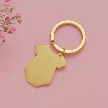 Брелок из нержавеющей стали для мальчика, автомобильные брелки, кулон, подарок на день Святого Валентина серебряный