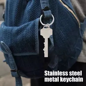 Брелок из нержавеющей стали, прочный держатель для ключей, сумка для скалолазания, походов и путешествий