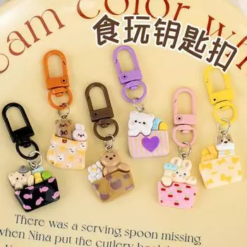 Брелок из смолы с изображением мультяшного животного: Милая подвеска своими руками для сумок, еды и игрушек — идеальный небольшой подарок