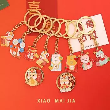 Брелок из сплава «Год Змеи»: Культурный кулон и подарок