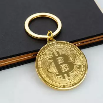 Брелок из титанового сплава, креативный подарок-брелок One Size