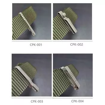 Брелок из титанового сплава, поясной ремень, брелок, подвесная пряжка, автомобильный брелок для ключей, держатель серебряный