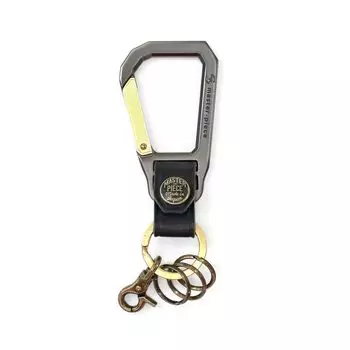 Брелок КАРАБИН Черный Один Размер [Шедевр] Мужской