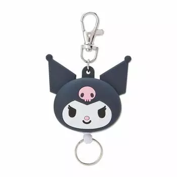 Брелок-катушка Sanrio Kuromi в виде лица, 189651