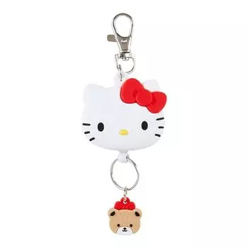 Брелок-катушка в форме лица Sanrio Hello Kitty, талисман Hello Kitty, персонаж Hello Kitty 134,91,8 см 168645
