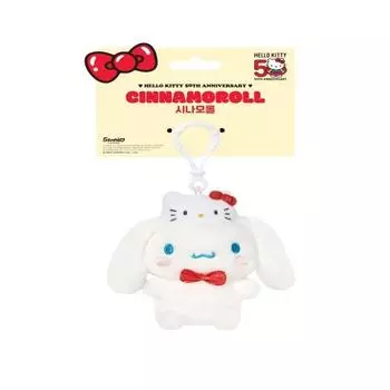 Брелок Kitty x Cinnamoroll, корейские куклы популярных персонажей