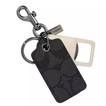 Брелок КЛЮЧ БРЕЛОК Signature CF131 WQBO4G [Coach] QB/Charcoal [Предмет]