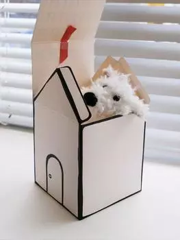 Брелок Кодзимоджи Вест-терьер, популярная фраза в Корее. west terrier