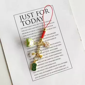 Брелок Кот Удачи Ремешок для Телефона Шнурок Кот Удачи Подвеска для U-диска Подвеска для Сумки