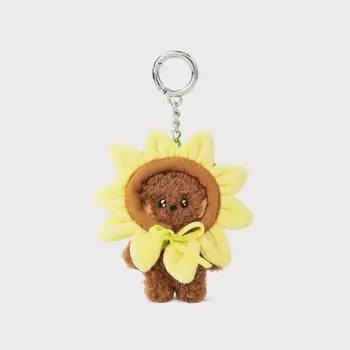 Брелок-кукла с цветком Line Friends Mini Minini Bnini