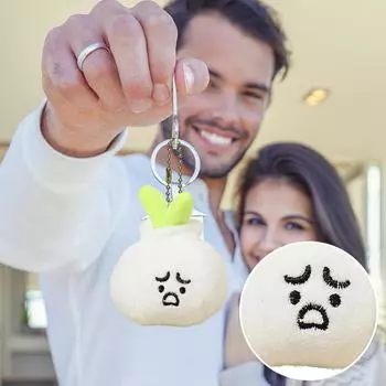 Брелок-кукла в виде плюшевого овоща, мультяшная плюшевая игрушка, подходящая для детей и взрослых One Size