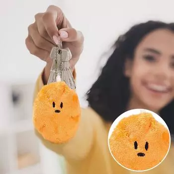 Брелок-кукла в виде плюшевого овоща, мультяшная плюшевая игрушка, подходящая для детей и взрослых One Size