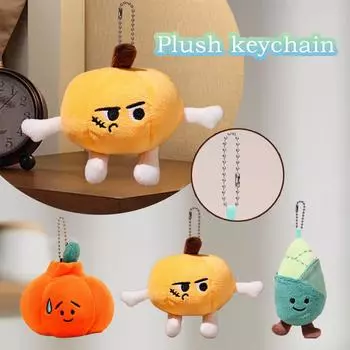 Брелок-кукла в виде плюшевого овоща, мультяшная плюшевая игрушка, подходящая для детей и взрослых One Size
