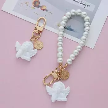 Брелок-Купидон Angel Pearl и подвеска AirPods для студентов Single OPP Bag Packaging