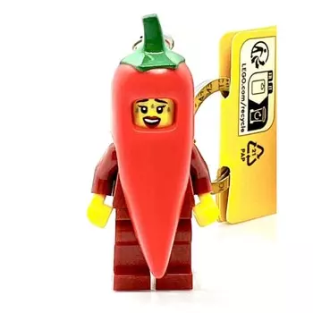 Брелок Lego Chili Pepper Girl Mini Figure 6 лет ~ 854234