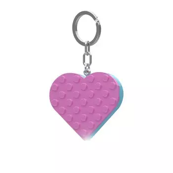 Брелок LEGO Classic Light Heart S - (КЕ183Х), Подарок на День святого Валентина, Розовый,
