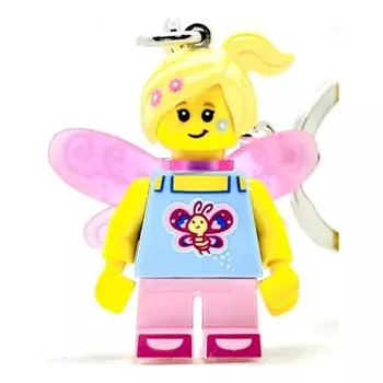 Брелок LEGO Fairy Girl Butterfly Girl 853795 Многоцветный Возраст 6 и старше