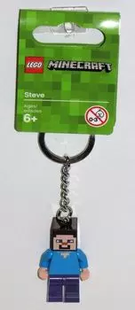 Брелок LEGO Minecraft Steve Keyring Официальный новый брелок LEGO Minecraft Steve / - -