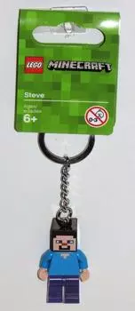 Брелок LEGO Minecraft Steve Keyring Официальный новый брелок LEGO Minecraft Steve / - -