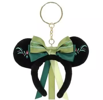 Брелок-лента Frozen, повязка на голову Dreaming of Fantasy Springs, Анна и Frozen Journey, Frozen Tokyo, DisneySea Limited, сувенир Disney Goods, Elsa s зелёный