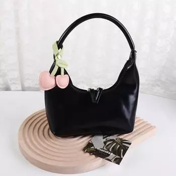 Брелок Love Cherry, украшение, подвеска на сумку в виде персикового сердца, кулон Kawaii Cherry, украшения, поделки B