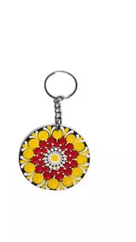 Брелок Мандала Арт Брелок Желтый [SVRK-Design] - жёлтый