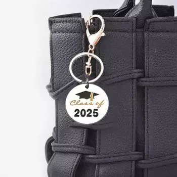 Брелок на выпускной 2025 года, подарок на выпускной 2025 года для нее, его, сына, дочери, учителя, брелок из нержавеющей стали A
