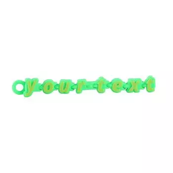 Брелок, напечатанный на 3D-принтере, можно использовать для создания брелоков своими руками One Size