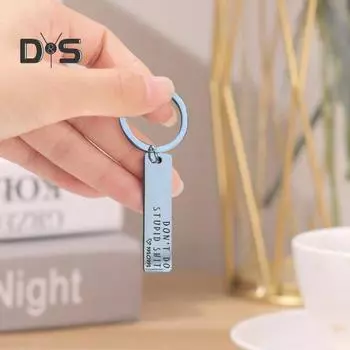 Брелок-напоминание для сына, мама, забавный подарок на любовь, не делай глупостей, брелок на Рождество, Валентина, день рождения, выпускной, кулон серебряный