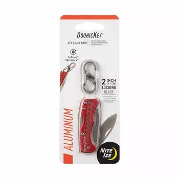Брелок-нож NITEIZE Doohickey красный японский маленький KMTK-10-R7 (Подлинный продукт),