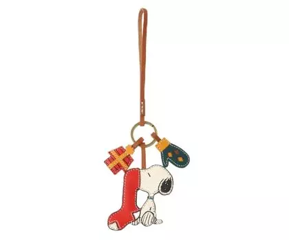 Брелок PEANUTS Wakuwaku Charm Ivory F [Genten] слоновая кость