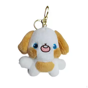 Брелок плюшевая кукла брелок животное брелок для сумки аксессуар жёлтый