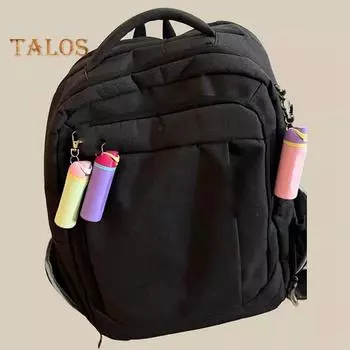 Брелок-подставка для бальзама для губ, многофункциональный зажим для ватных палочек, безделушек, напечатанный на 3D-принтере, легкий дизайн, портативный брелок A