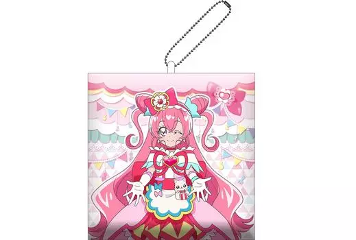 Брелок-подушка Delicious Party PreCure Cure Precious розовый