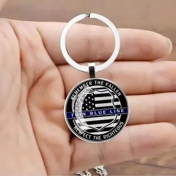 Брелок-подвеска Badge Time Gemstone Cross Border Accessories Metal Keychain