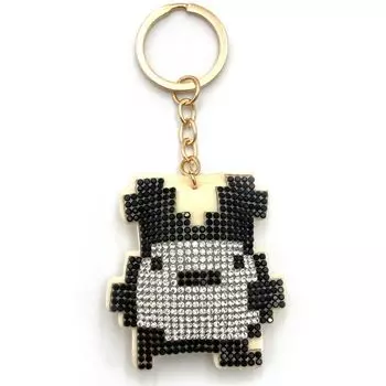 Брелок-подвеска BANDAI Tamagotchi со стразами Mimicchi В6 x Ш5 x Г2 см TG-RSK-MI