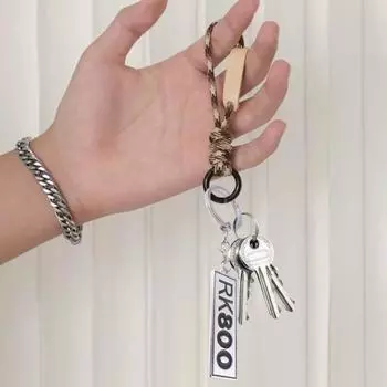 Брелок Подвеска Цинковый Сплав Прочный Письмо Собака Тарелка Шарм Брелок Двери Рюкзаки Сумки Подвеска Ключ Аксессуар 1pc