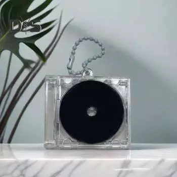 Брелок подвеска прозрачный акриловый пластиковый брелок кошелек рюкзак ключи от машины подвесной орнамент мини-шарм A