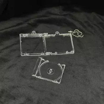 Брелок подвеска прозрачный акриловый пластиковый брелок кошелек рюкзак ключи от машины подвесное украшение мини A