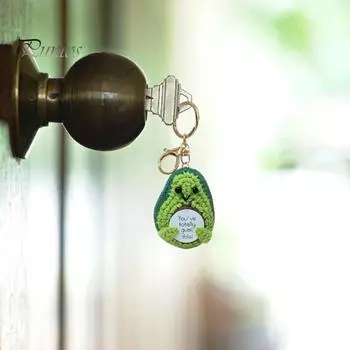 Брелок-подвеска с изображением огурца и картофеля. Кукла, вязаная крючком. Позитивная открытка. Подбадривающие вдохновляющие слова. Подарки на день рождения. Сумка на плечо. Украшение. Подвеска. A